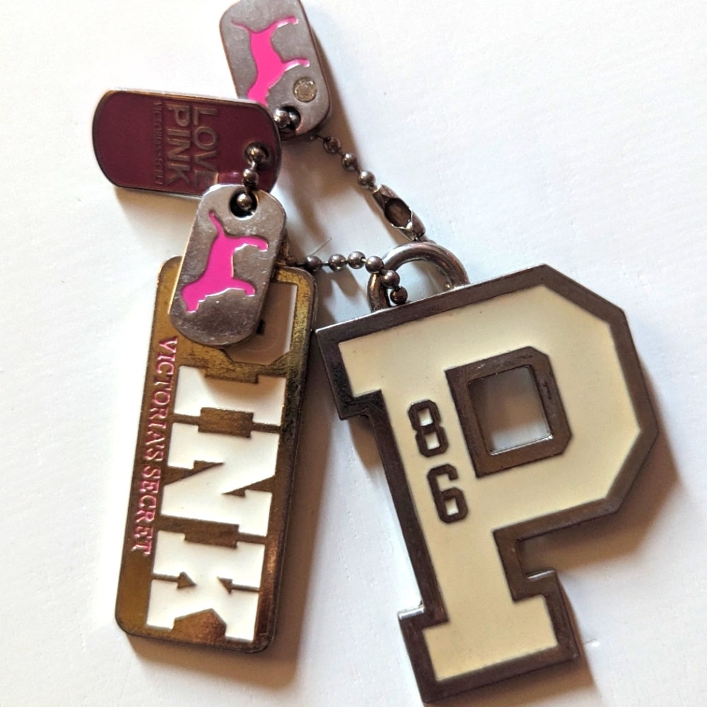 PINK collectible keychain/purse charms